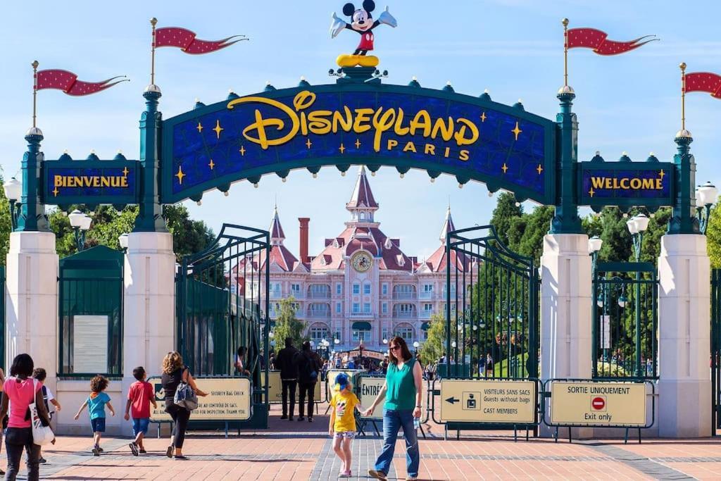 L'Olivier Centre Ville Parking Disneyland 4 Personnes Et 1 Bebe رومافييي المظهر الخارجي الصورة